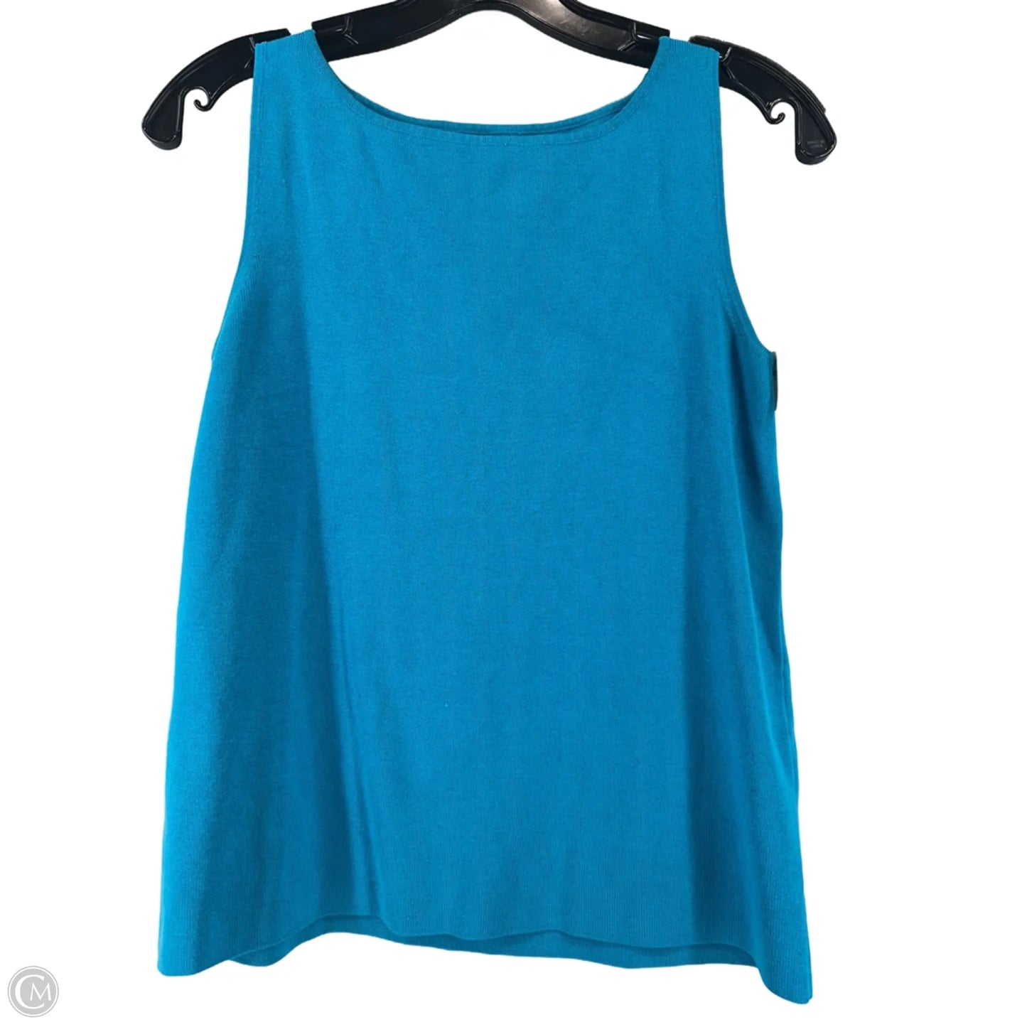 Top Sleeveless By Chicos In Blue, Size: Xl