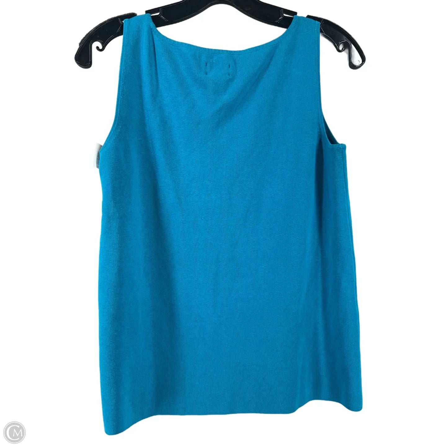 Top Sleeveless By Chicos In Blue, Size: Xl