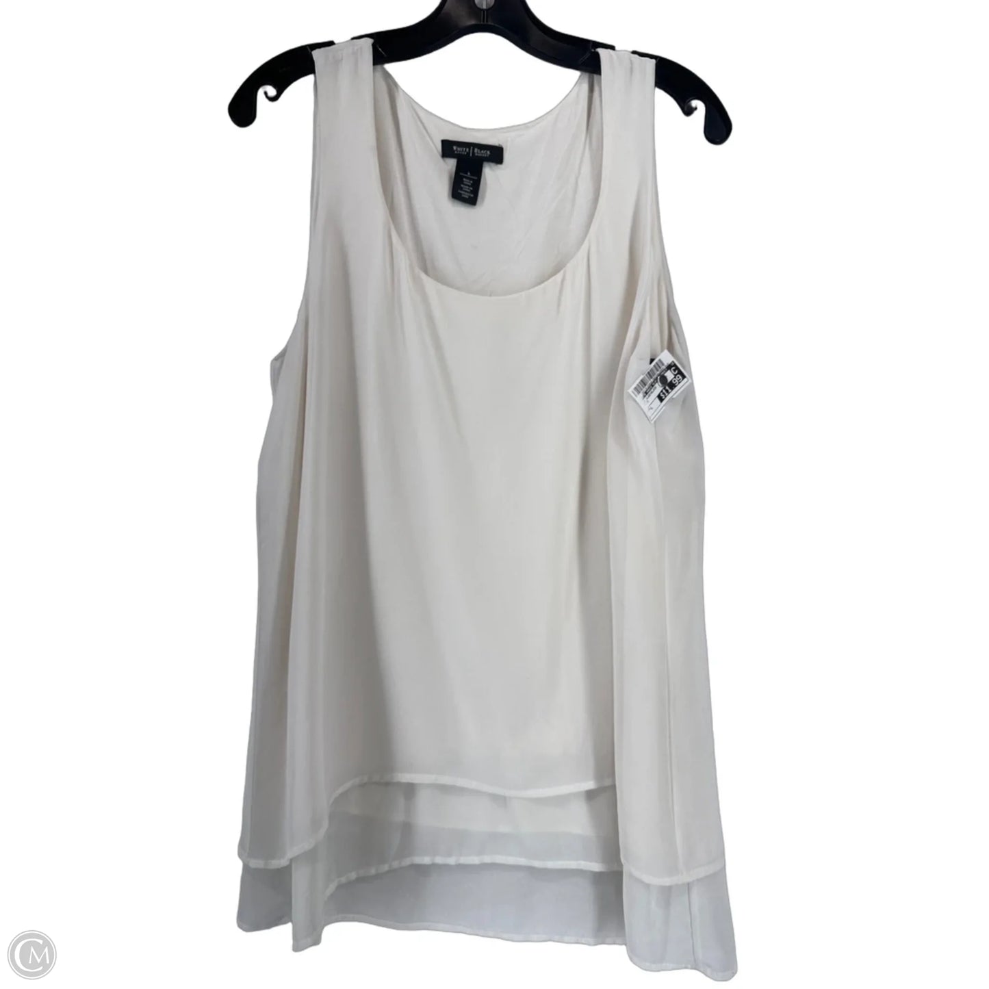 Top Sleeveless By White House Black Market In White, Size: L