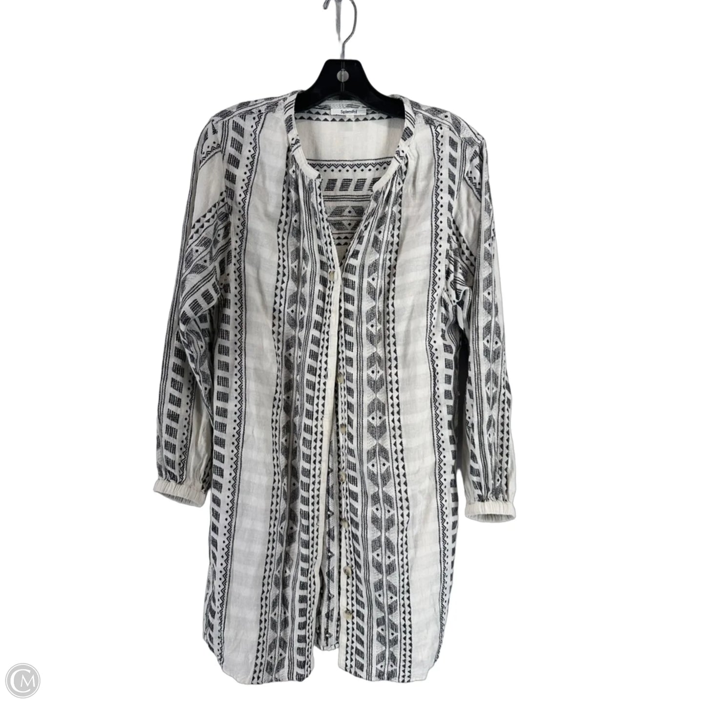 Cardigan By Splendid In Black & White, Size: S