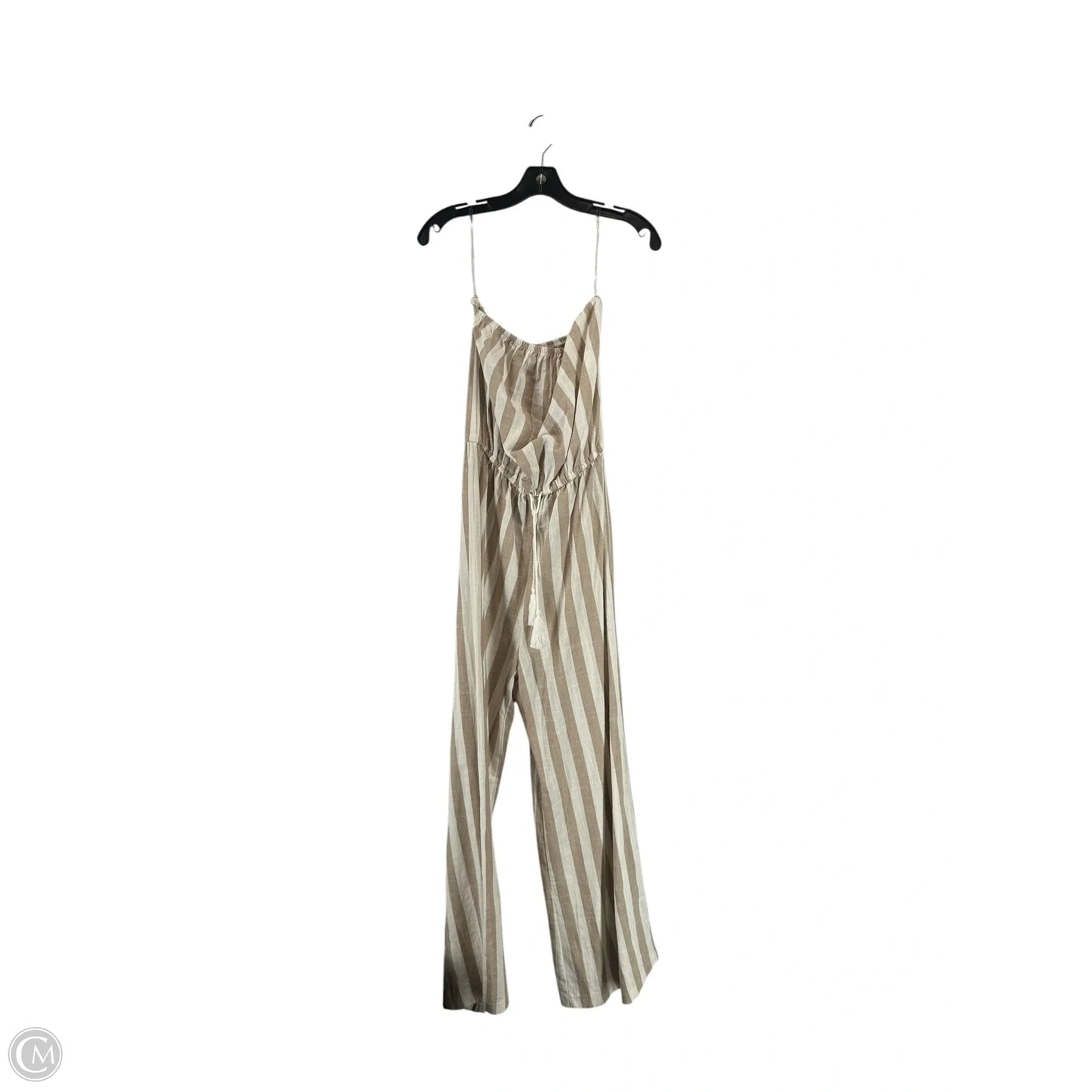 Jumpsuit By Clothes Mentor In Striped Pattern, Size: M