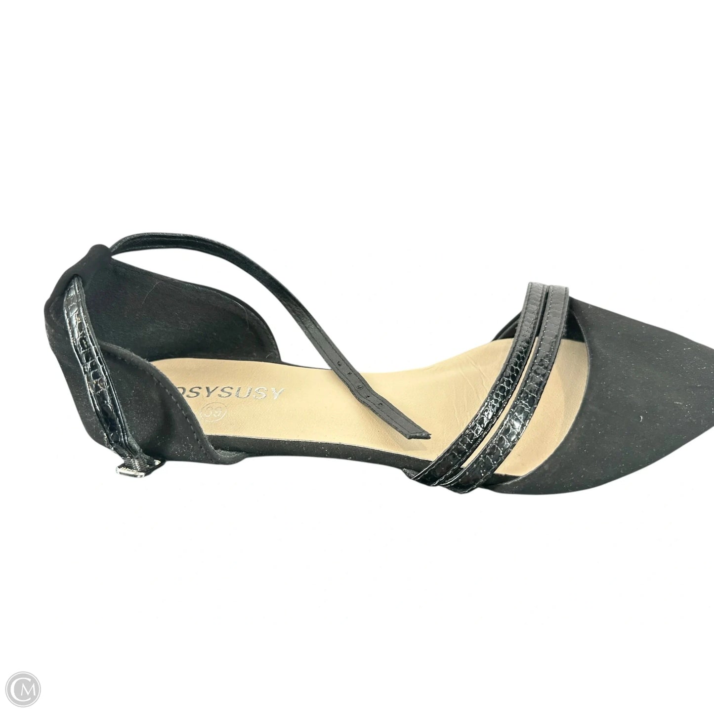 Shoes Flats By Clothes Mentor In Black, Size: 8.5