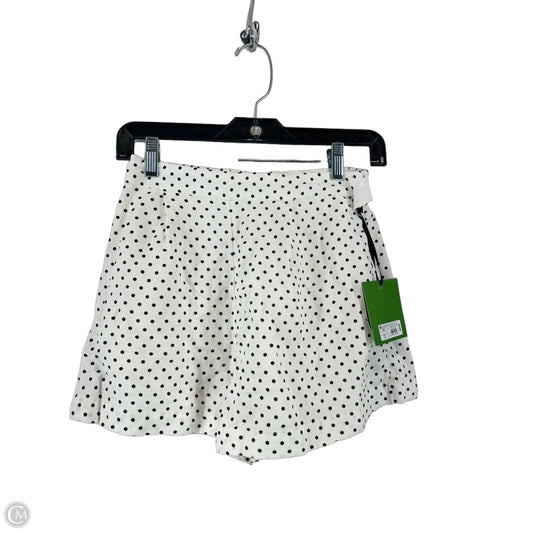 Shorts Designer By Kate Spade In White, Size: Xxs