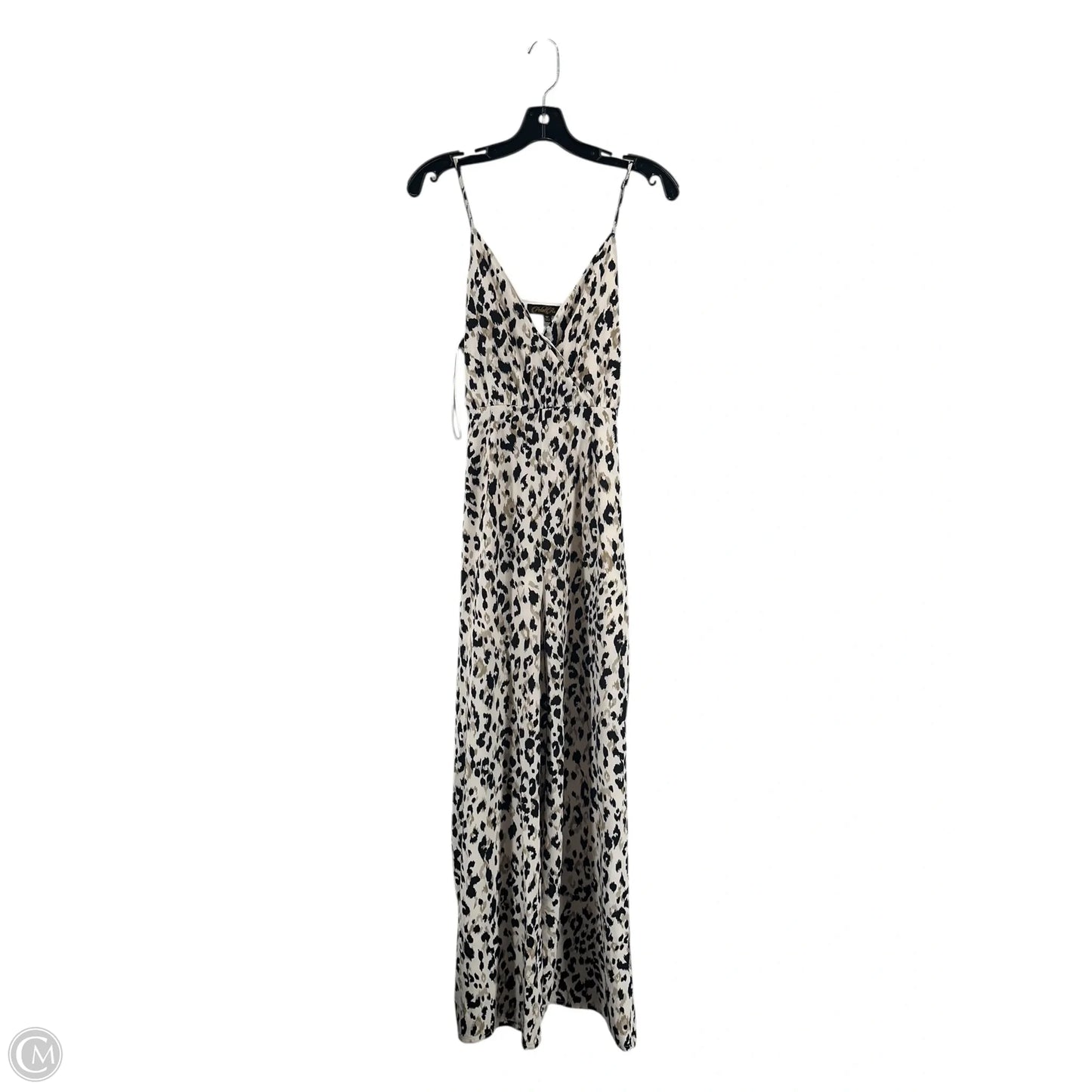 Jumpsuit By Clothes Mentor In Leopard Print, Size: M