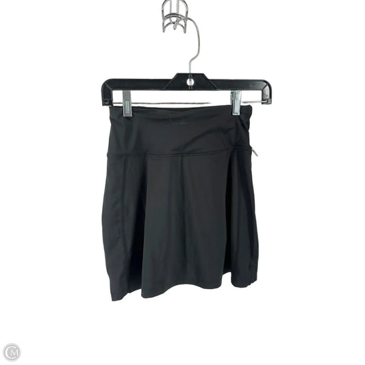 Athletic Skirt By Clothes Mentor In Black, Size: Xs