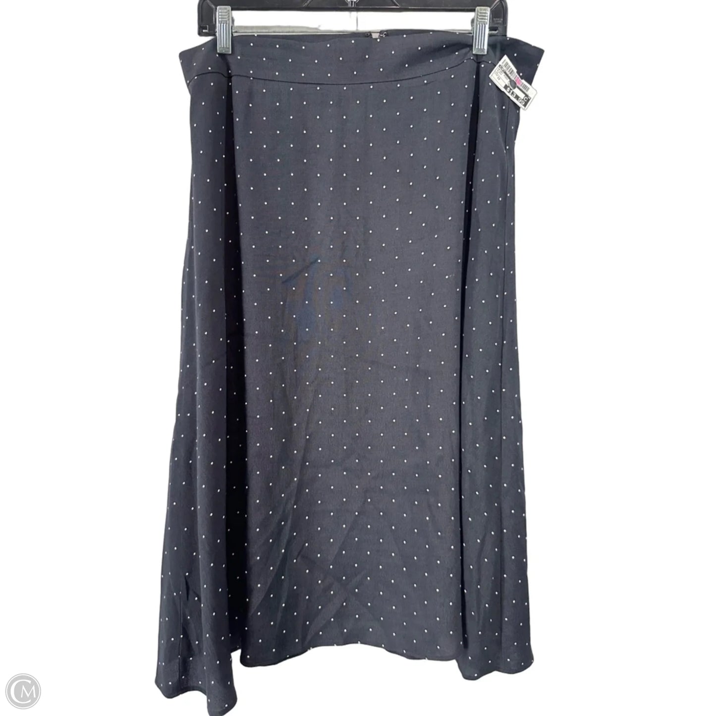 Skirt Midi By Loft In Black, Size: 12