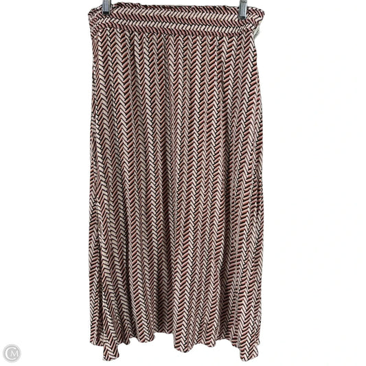 Skirt Maxi By Loft In Multi-colored, Size: M