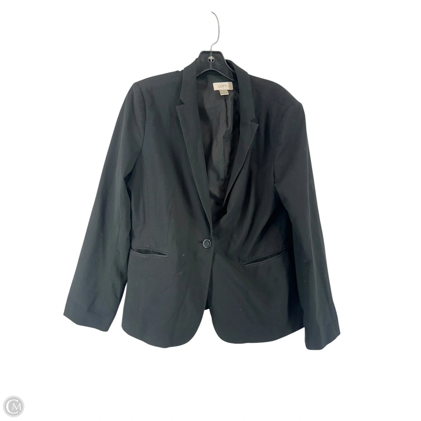 Blazer By Loft In Black, Size: Lp