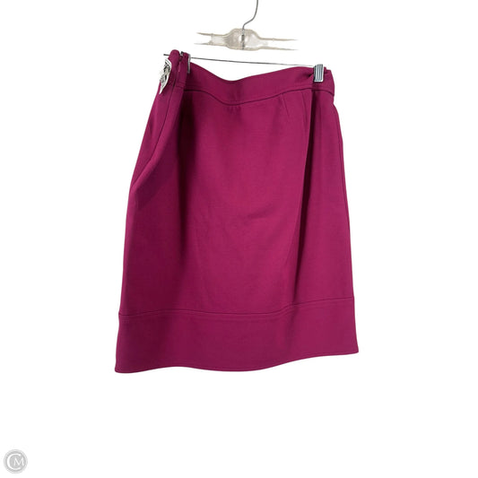 Skirt Midi By Ann Taylor In Purple, Size: 6