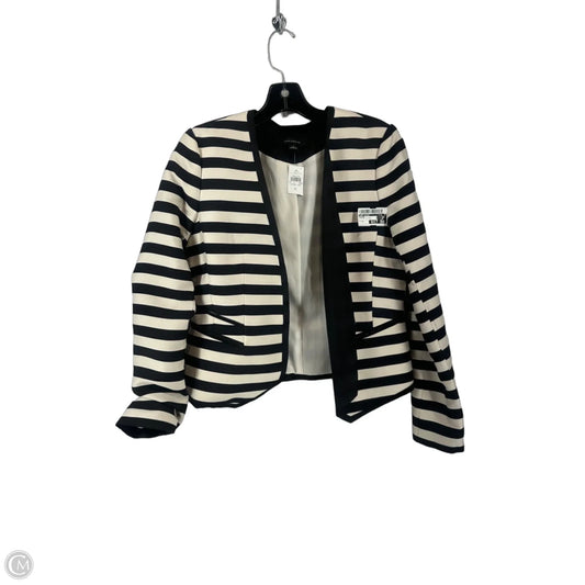Blazer By Ann Taylor In Striped Pattern, Size: 6