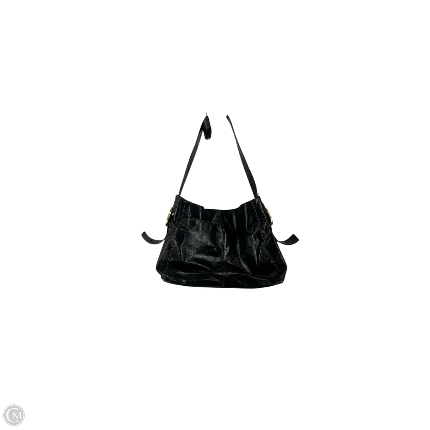 Handbag Leather By Hobo Intl, Size: Medium
