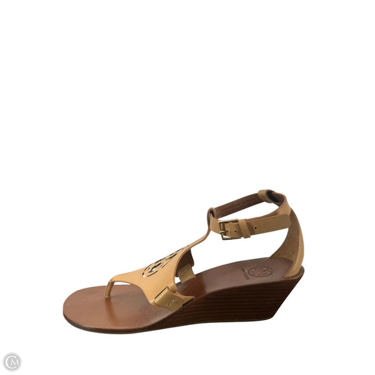 Shoes Designer By Tory Burch In Brown, Size: 9.5