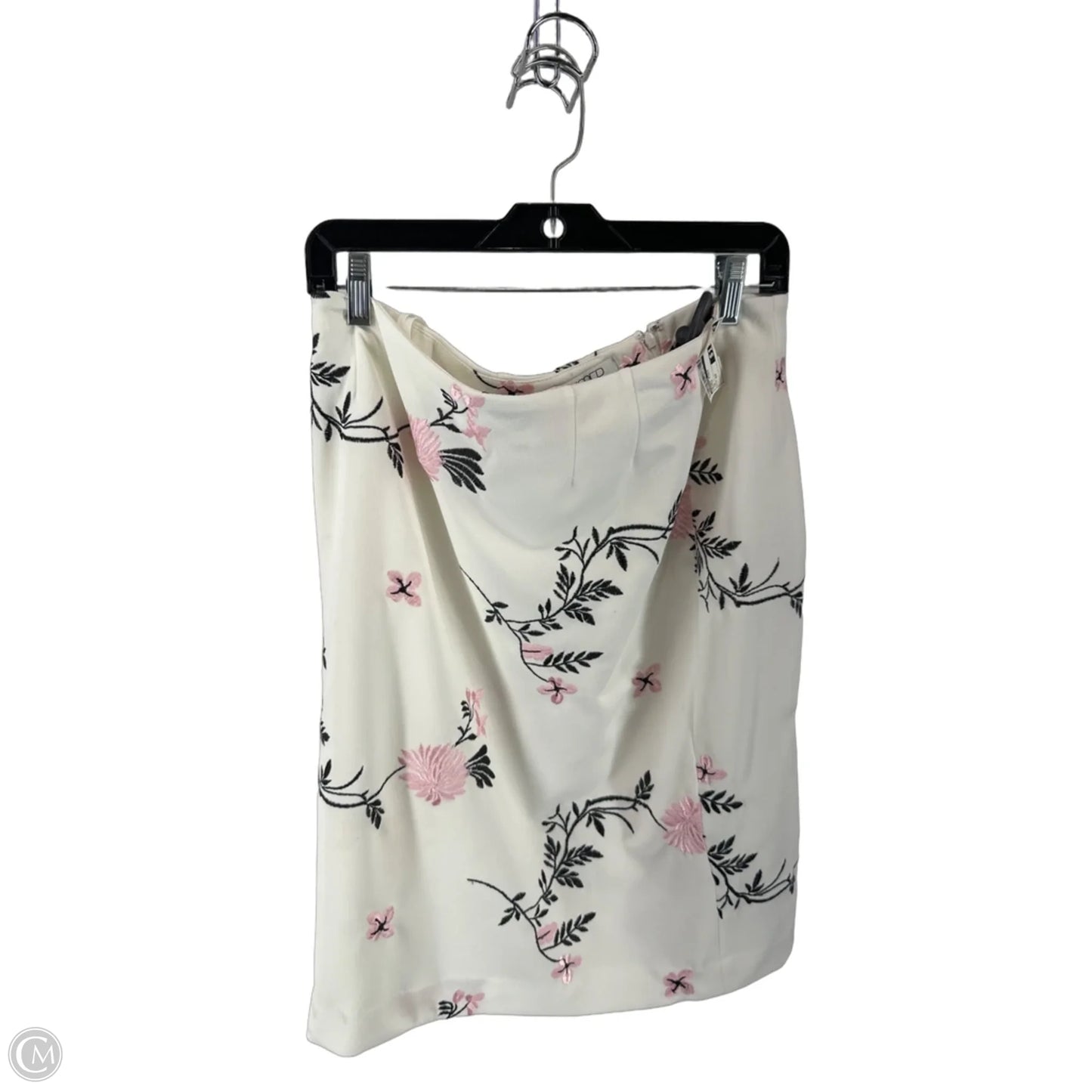 Skirt Midi By Kasper In White, Size: 10
