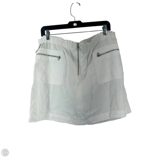 Skirt Mini & Short By Lou And Grey In White, Size: M