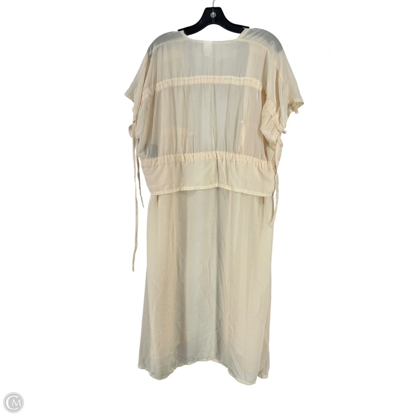 Shawl By Clothes Mentor In Tan, Size: S