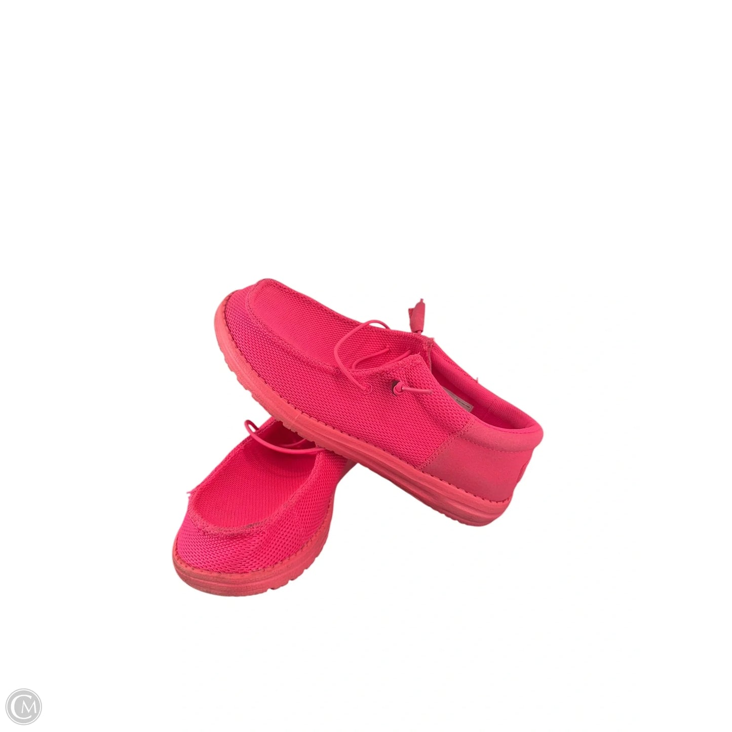 Shoes Flats By Hey Dude In Pink, Size: 5