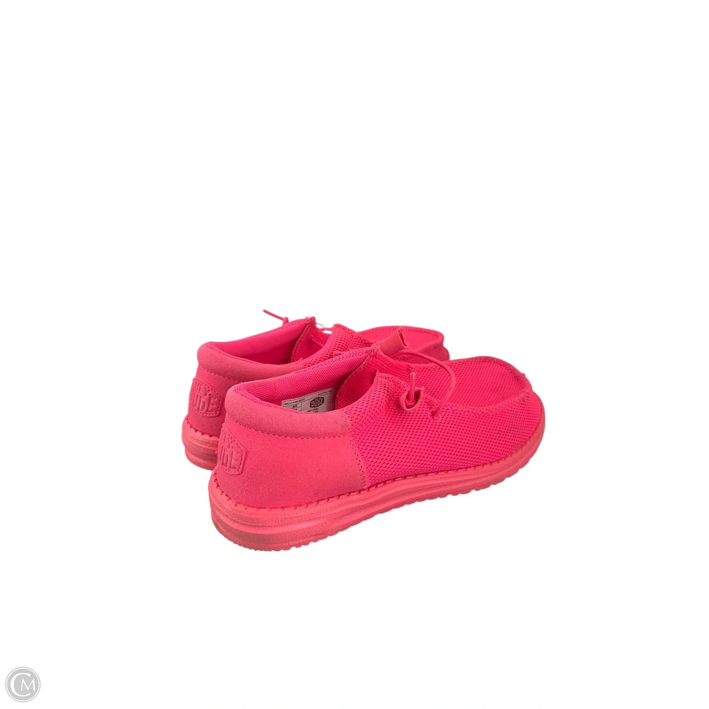 Shoes Flats By Hey Dude In Pink, Size: 5