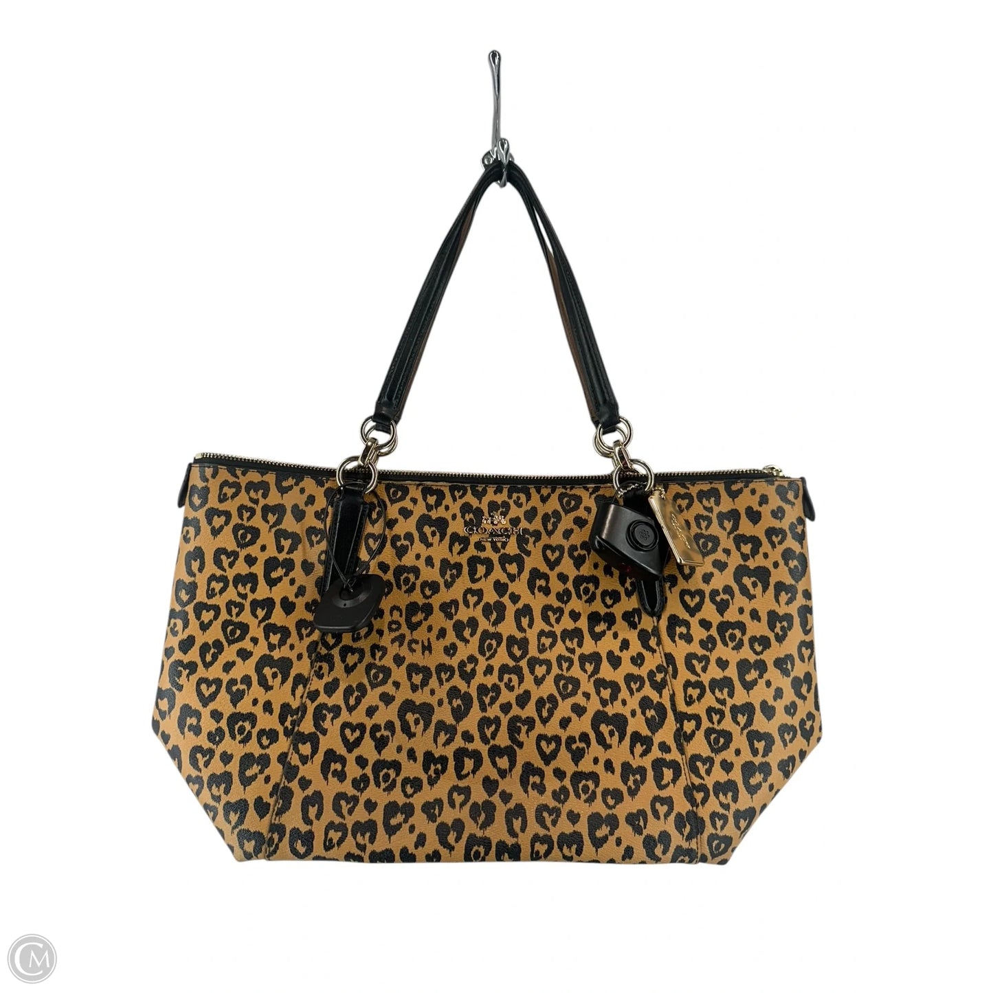 Handbag Designer By Coach, Size: Large