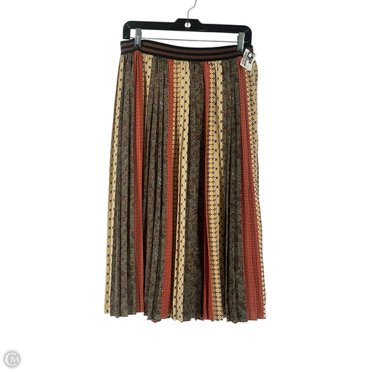 Skirt Midi By Clothes Mentor In Multi-colored, Size: M