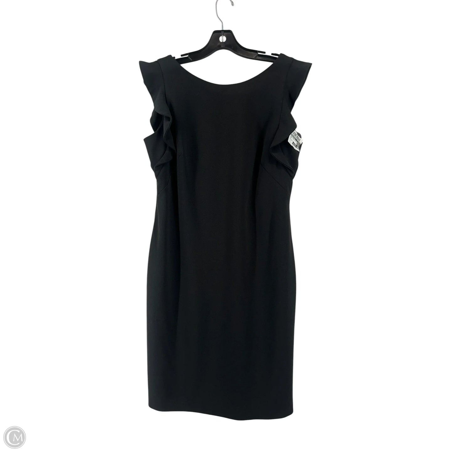 Dress Casual Midi By Calvin Klein In Black, Size: 12