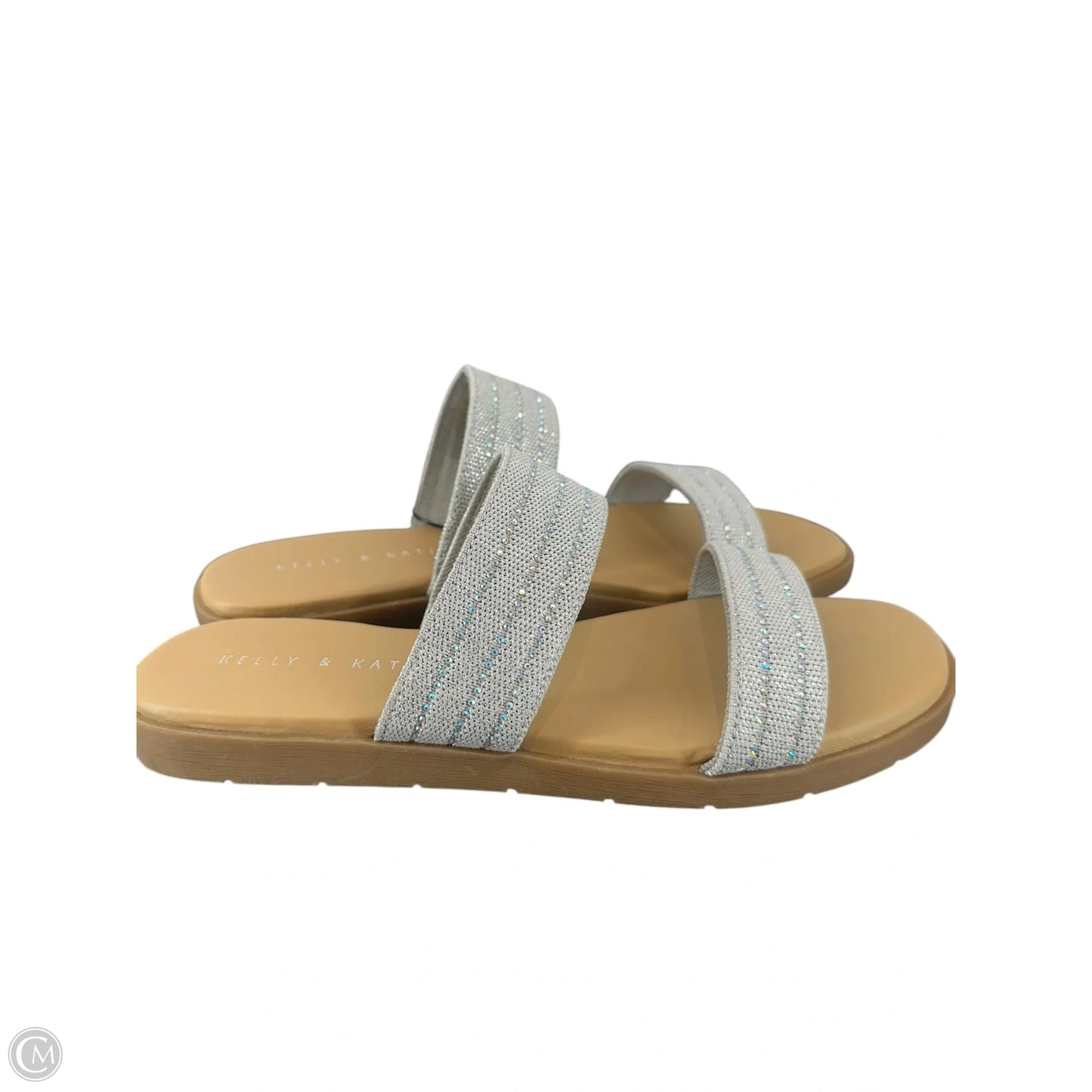 Sandals Flats By Kelly And Katie In Grey, Size: 9