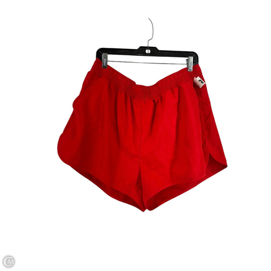 Athletic Shorts By Athletic Works In Red, Size: 16