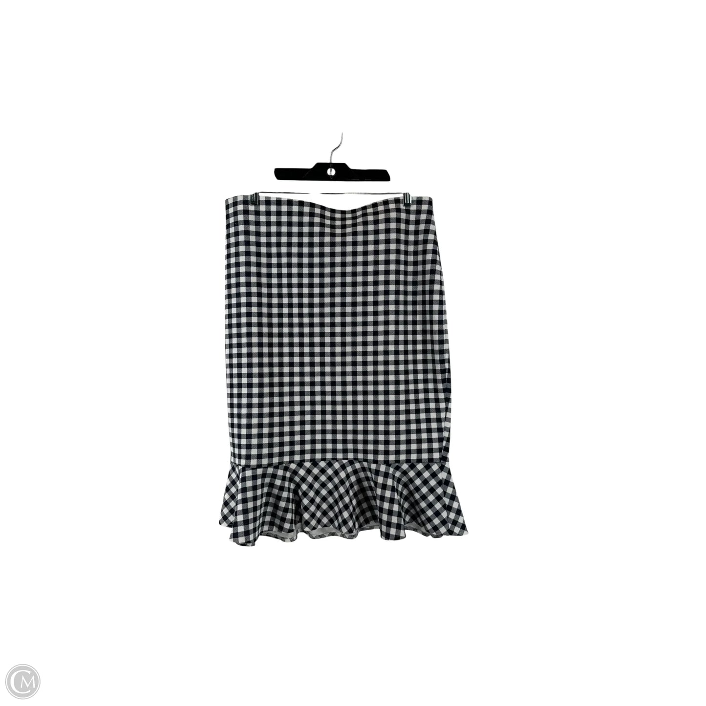 Skirt Midi By Nycc In Plaid Pattern, Size: L