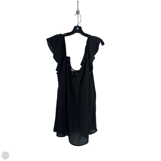 Top Short Sleeve By Torrid In Black, Size: 2x