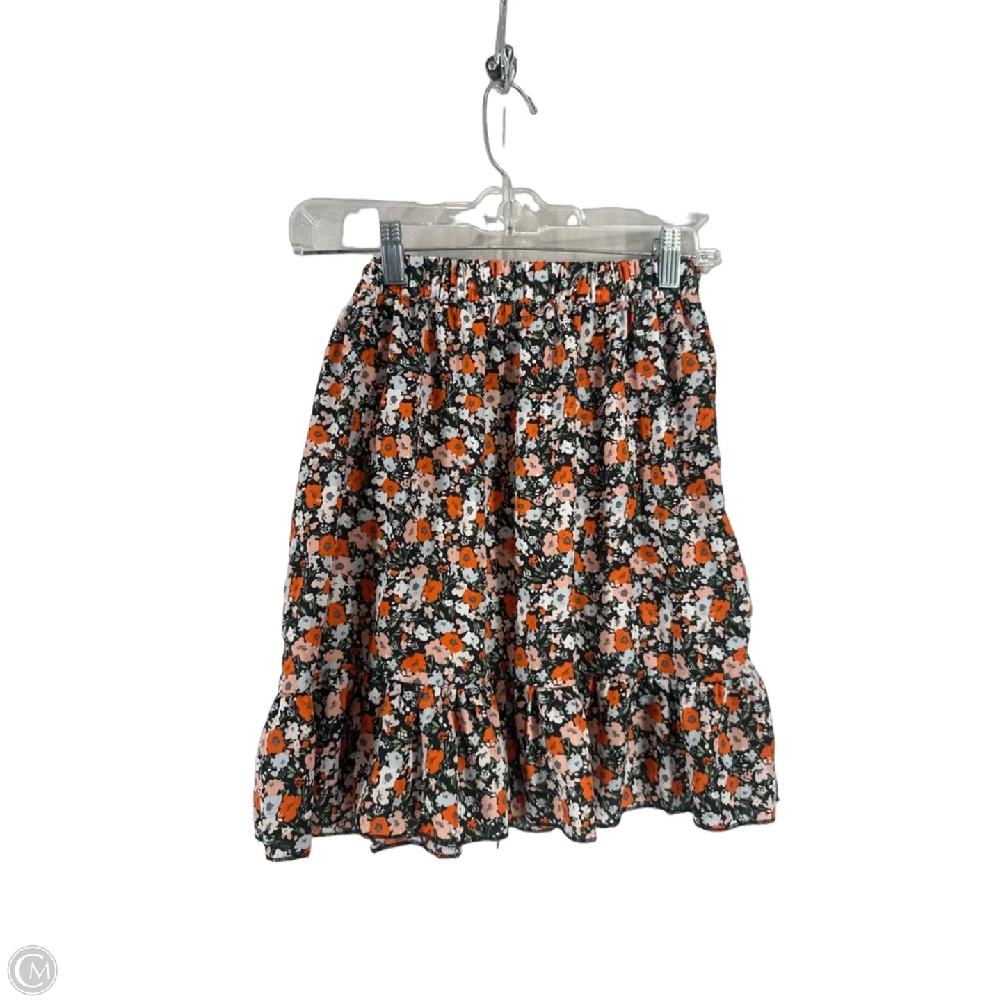 Skirt Mini & Short By Clothes Mentor In Floral Print, Size: M