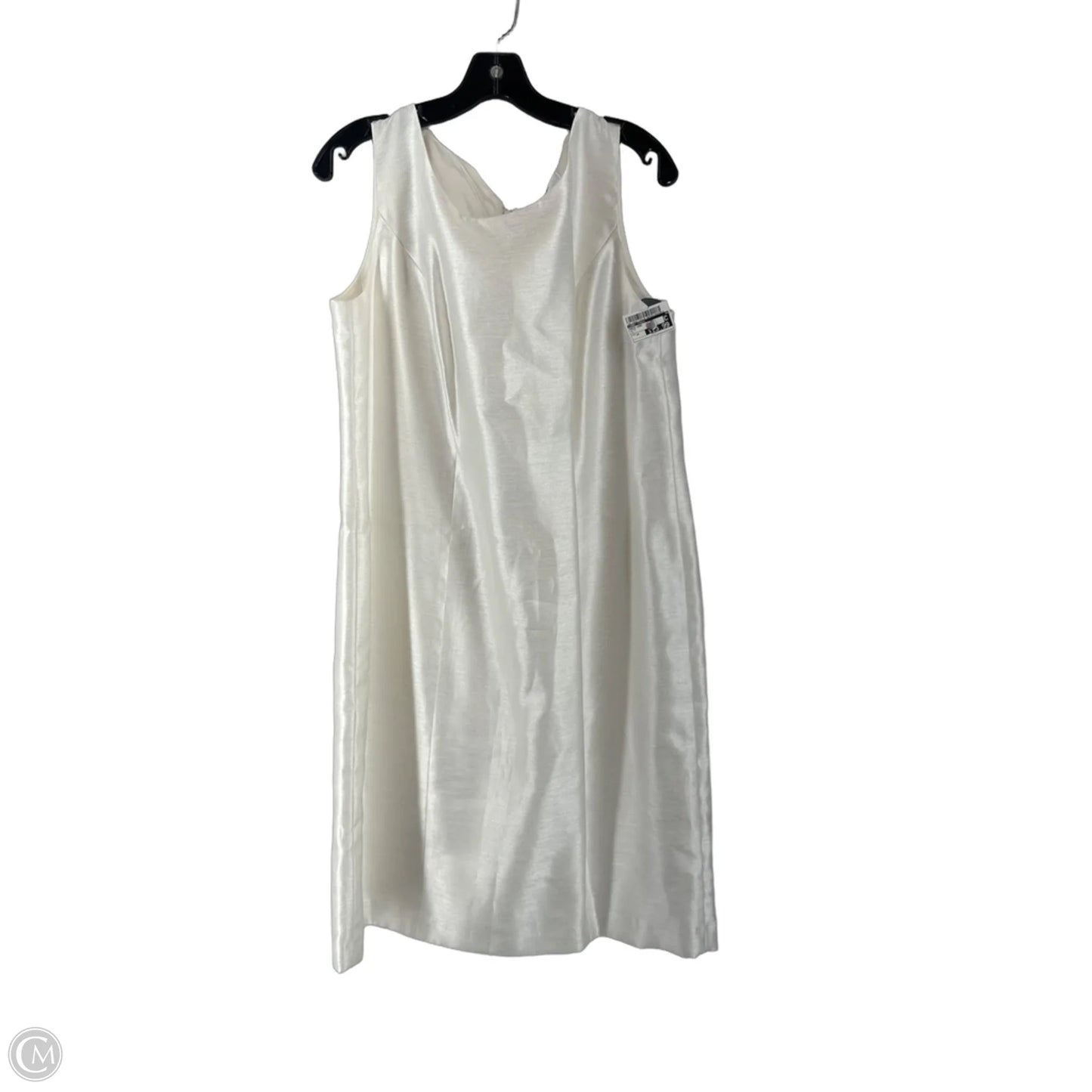 Dress Work By Jones Studio In White, Size: 14