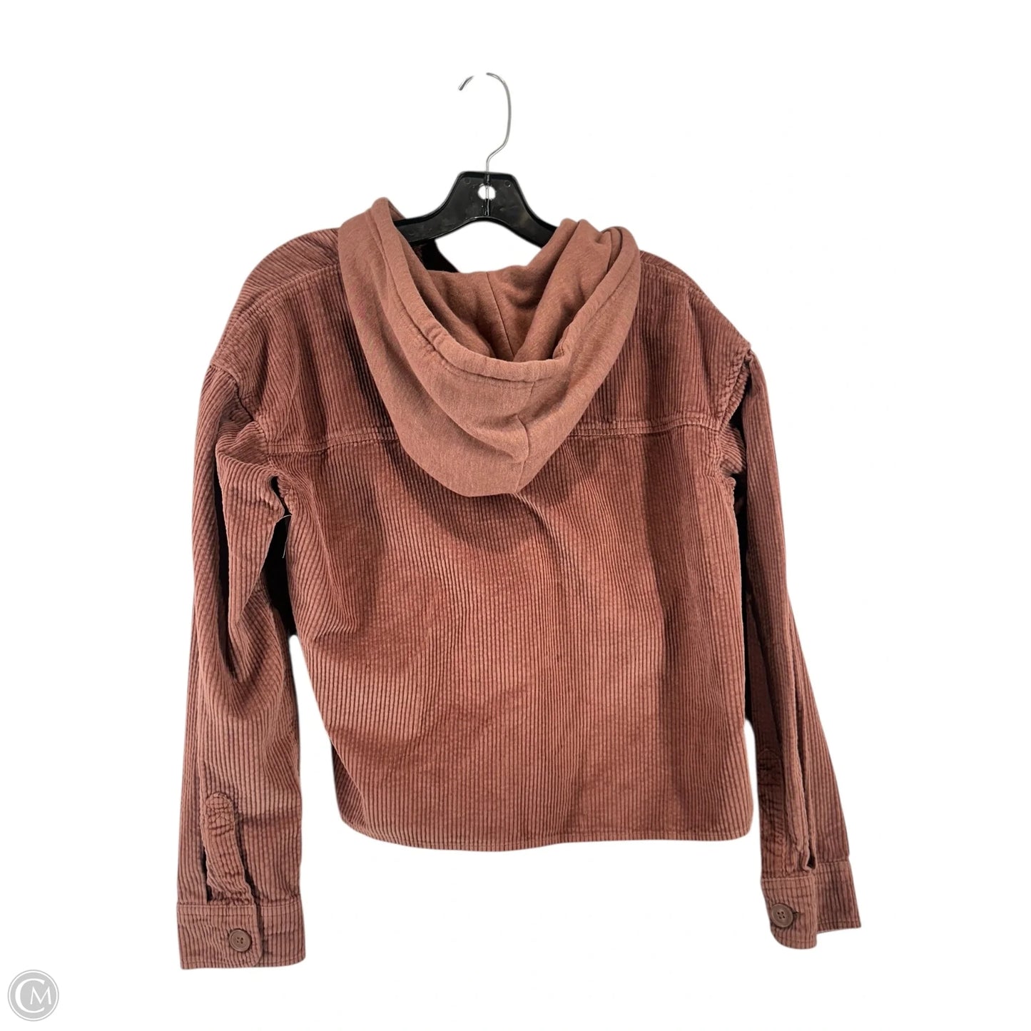 Jacket Fleece By American Eagle In Pink, Size: S