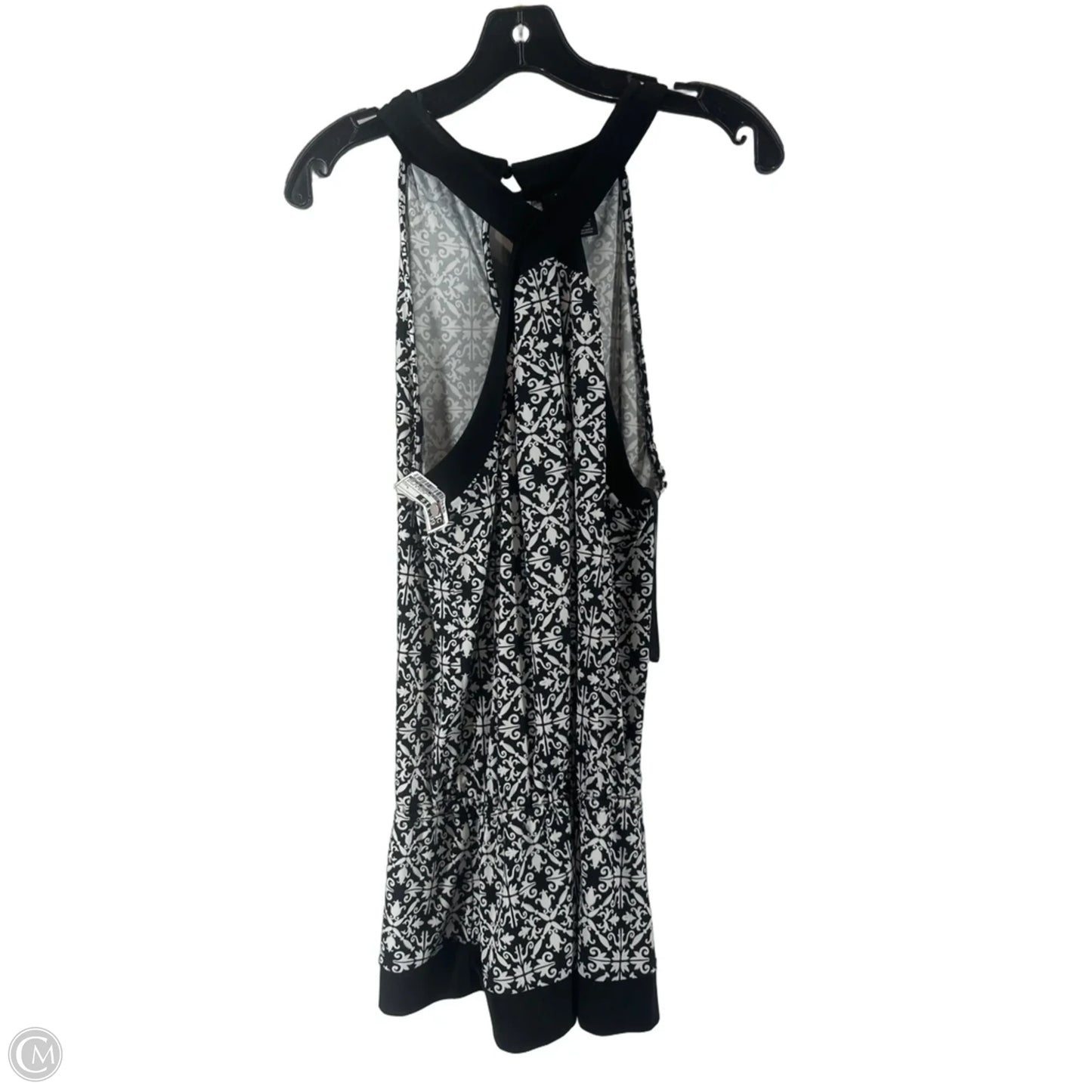 Top Sleeveless By White House Black Market In Black & White, Size: L