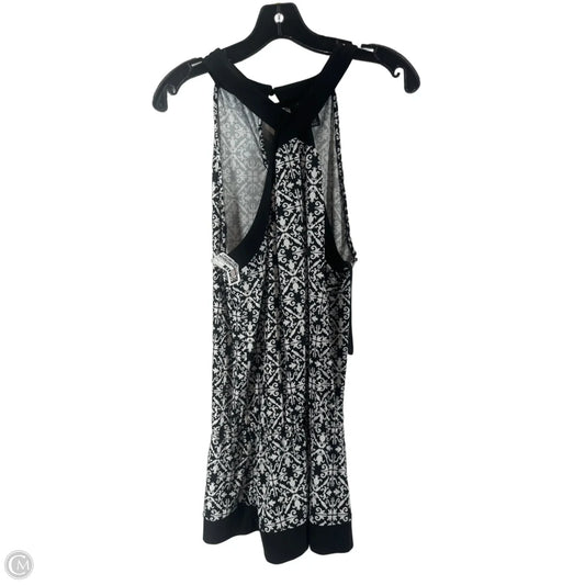 Top Sleeveless By White House Black Market In Black & White, Size: L