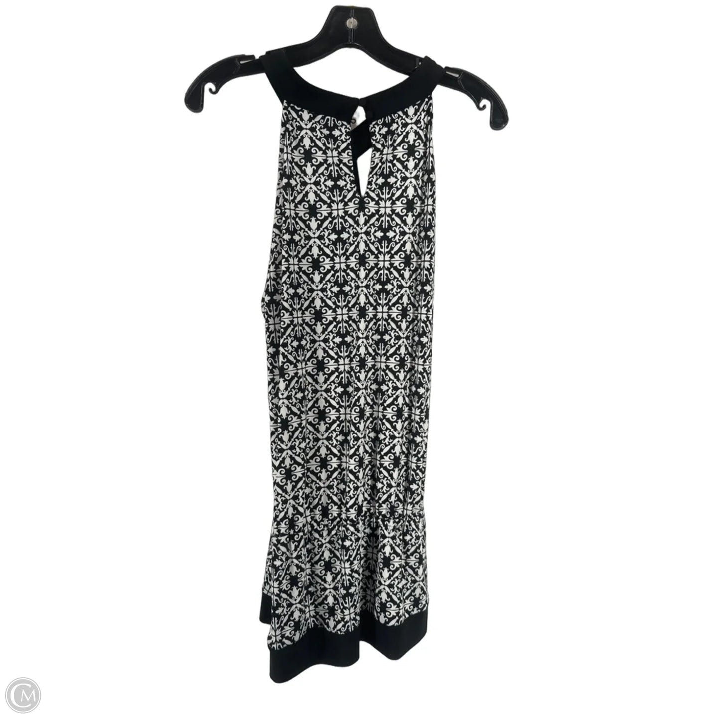 Top Sleeveless By White House Black Market In Black & White, Size: L