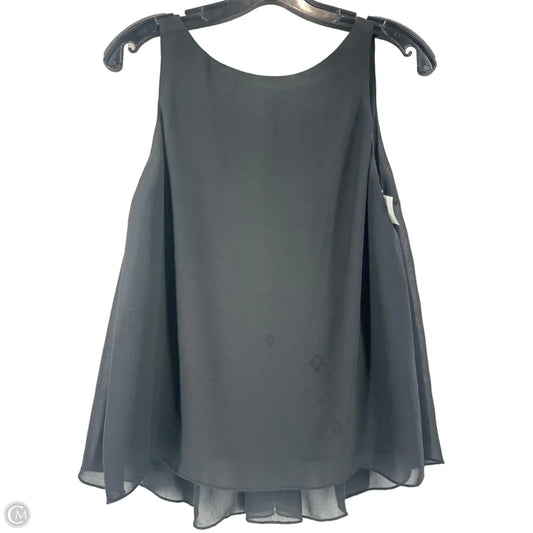 Top Sleeveless Designer By Alice + Olivia In Black, Size: M