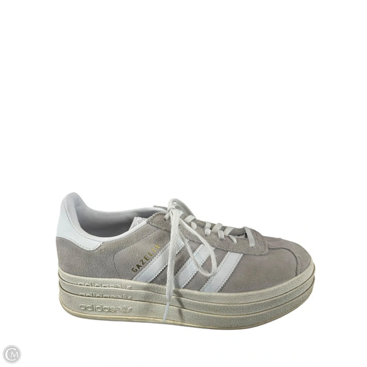 Shoes Sneakers By Adidas In Grey, Size: 9.5