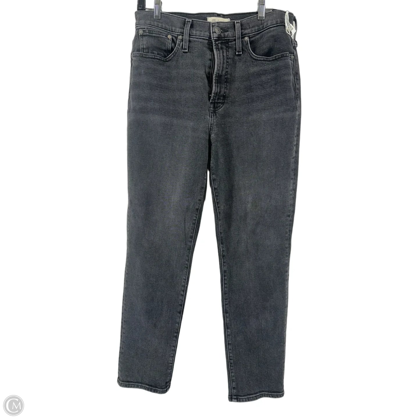 Jeans Straight By Madewell In Black, Size: 2l