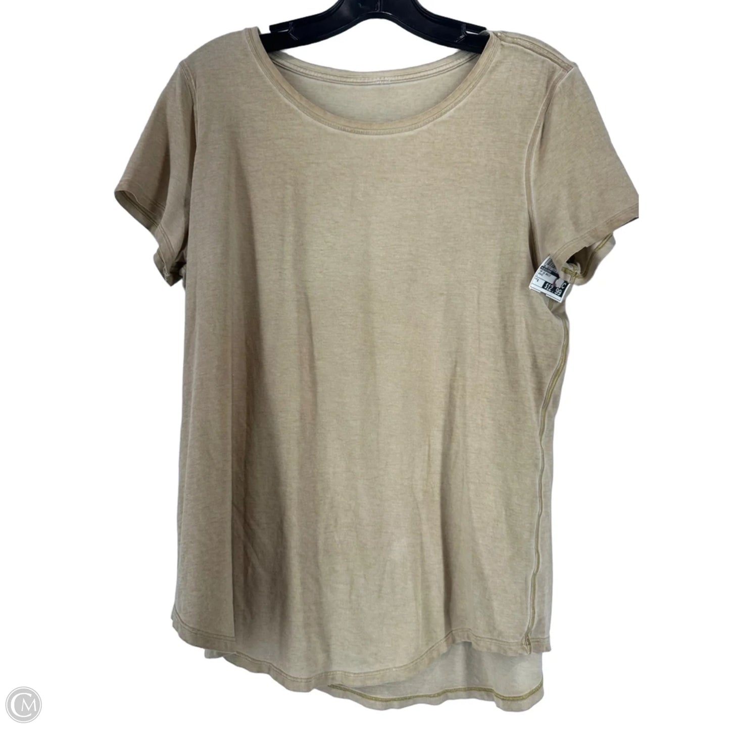 Top Short Sleeve Basic By Lululemon In Orange, Size: 6