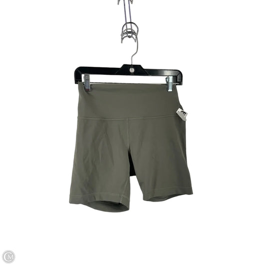 Athletic Shorts By Lululemon In Green, Size: 6