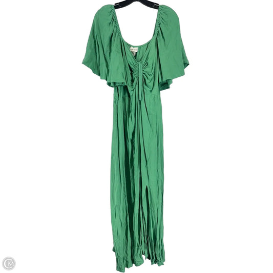 Dress Casual Maxi By Ava & Viv In Green, Size: Xxl