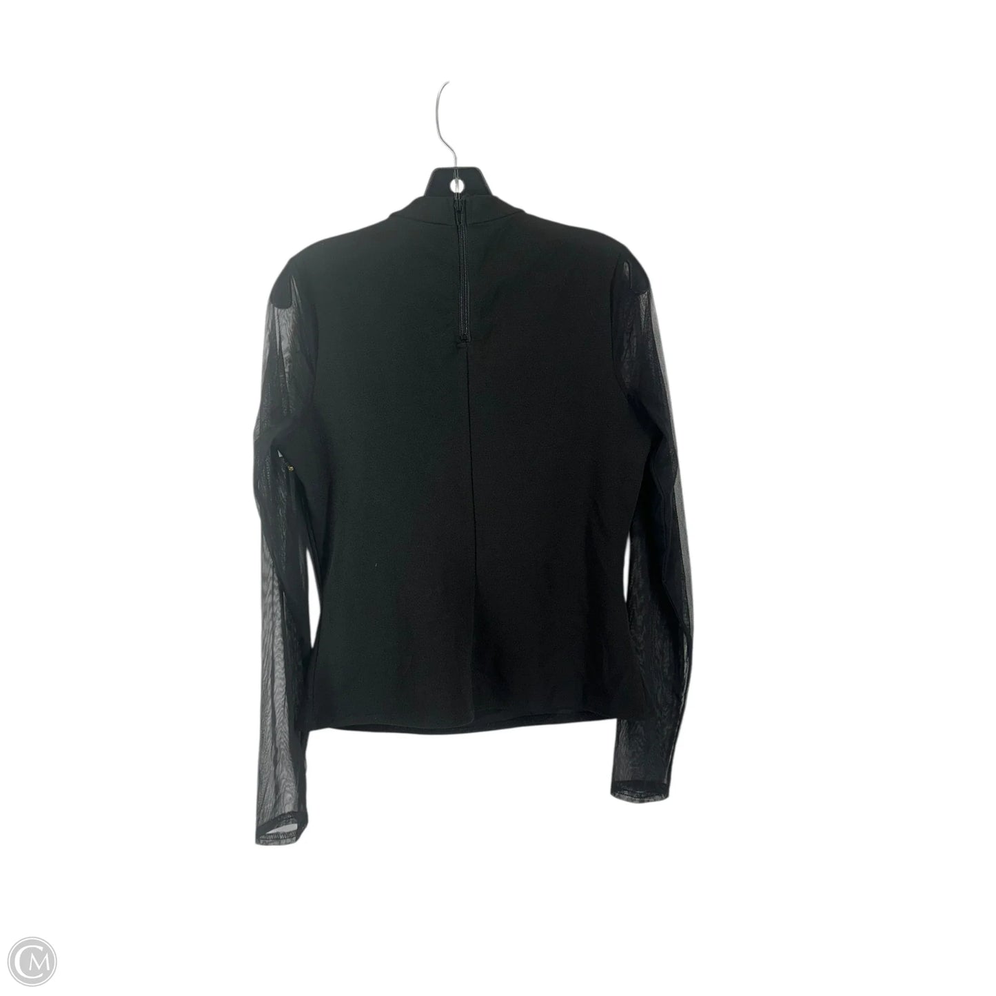 Top Long Sleeve By Red In Black, Size: M