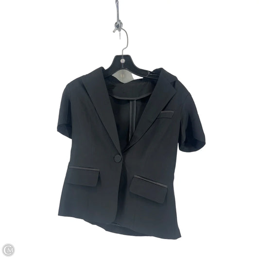 Top Short Sleeve By Clothes Mentor In Black, Size: S