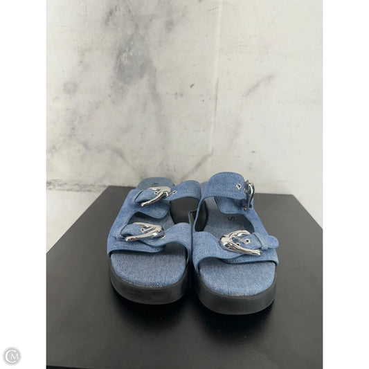 Shoes Flats By Aerosoles In Blue Denim, Size: 9.5