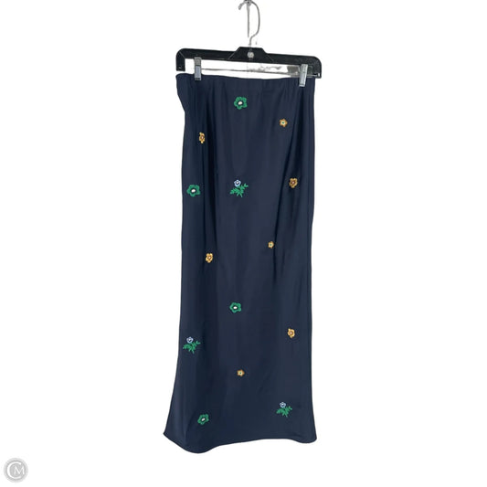 Skirt Maxi By Clothes Mentor In Navy, Size: M