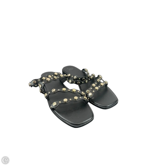 Sandals Flats By A New Day In Black, Size: 10