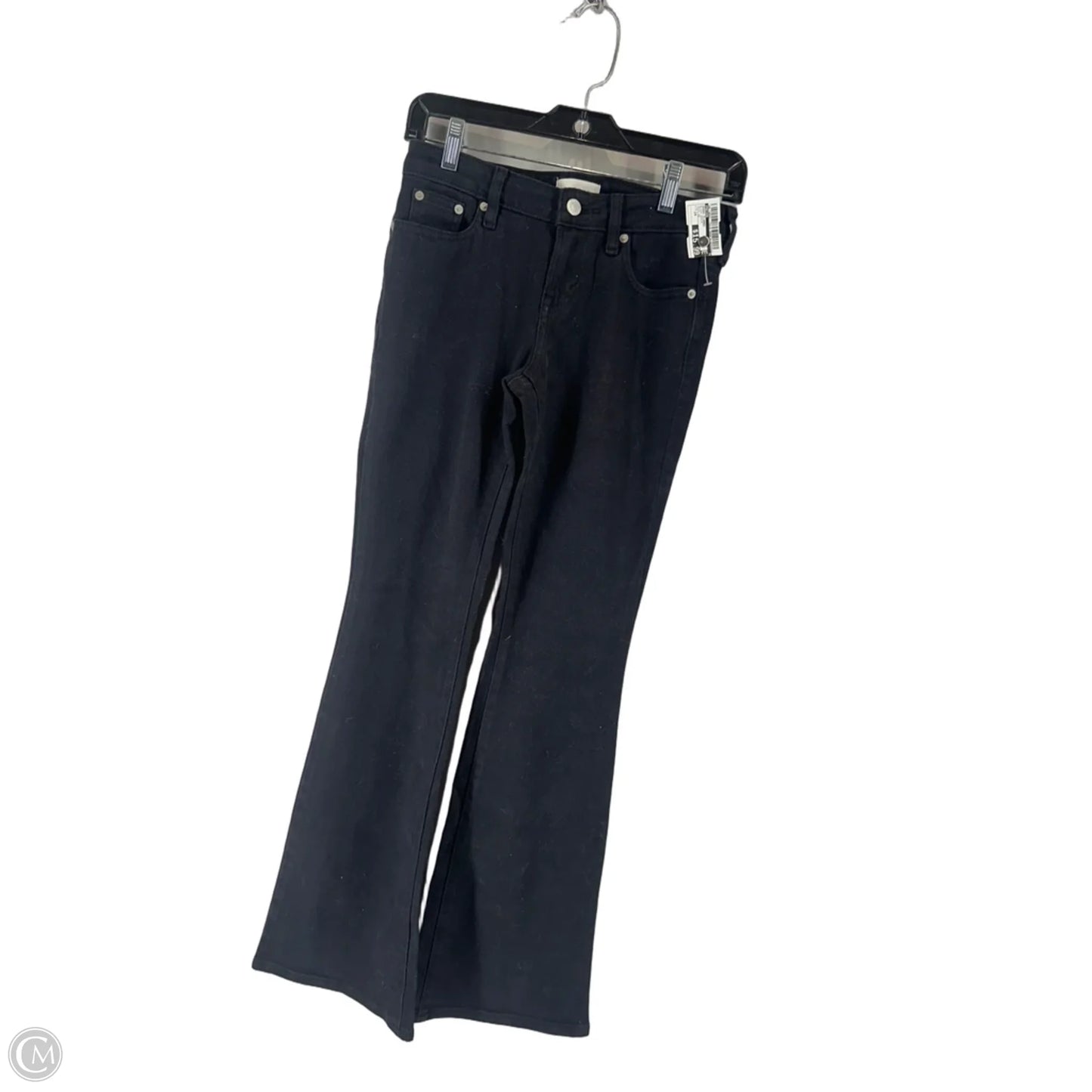 Jeans Flared By Pacsun In Black Denim, Size: 24