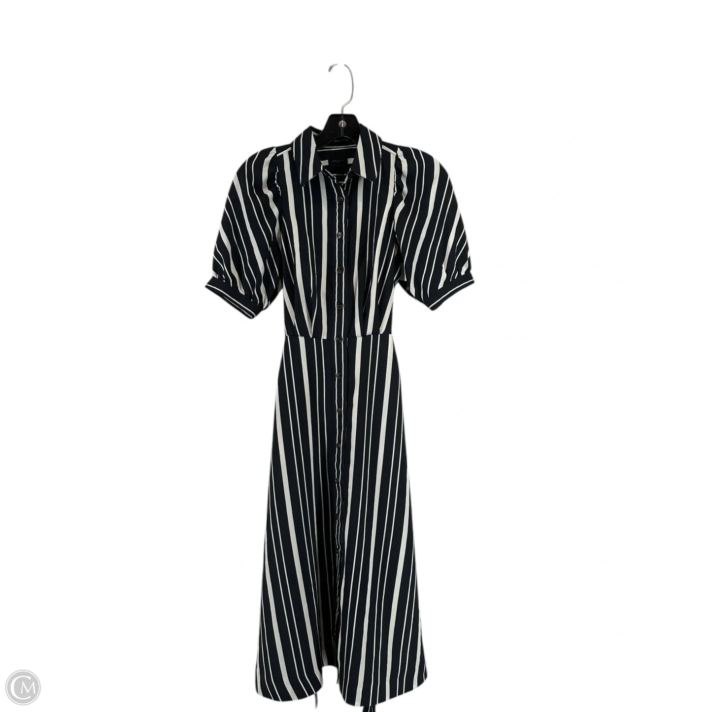 Dress Casual Maxi By Ann Taylor In Navy, Size: 2