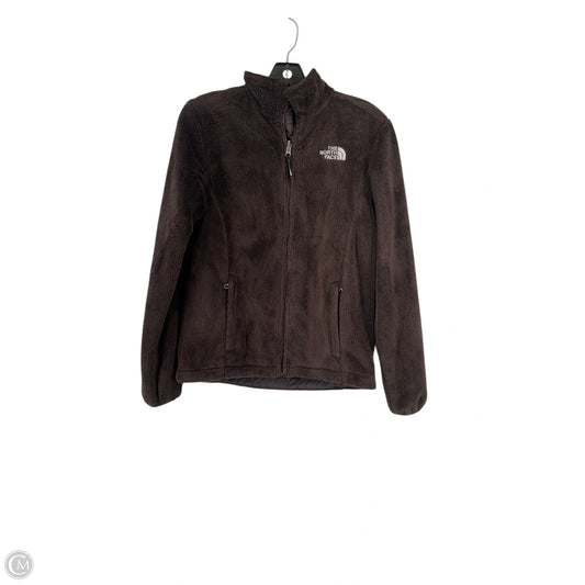 Jacket Fleece By The North Face In Maroon, Size: Xs