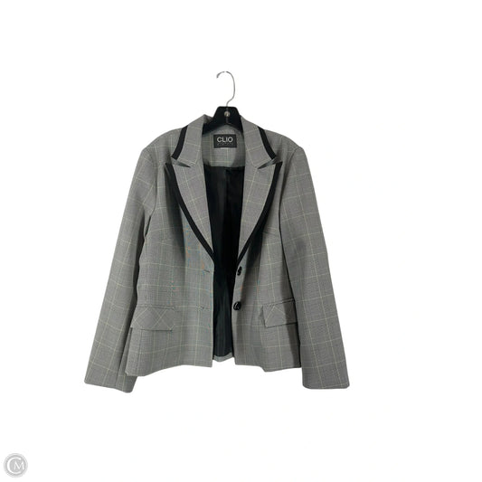 Dress Suit 2pc By Clothes Mentor In Plaid Pattern, Size: 12