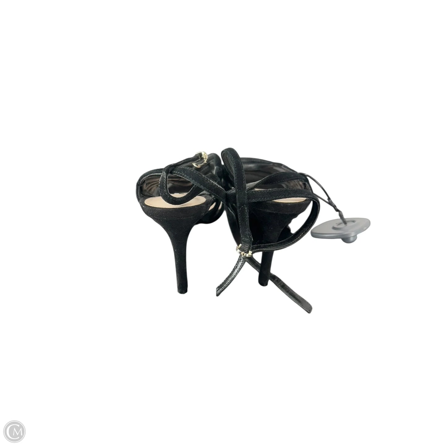 Shoes Heels Kitten By Nine West In Black, Size: 7.5
